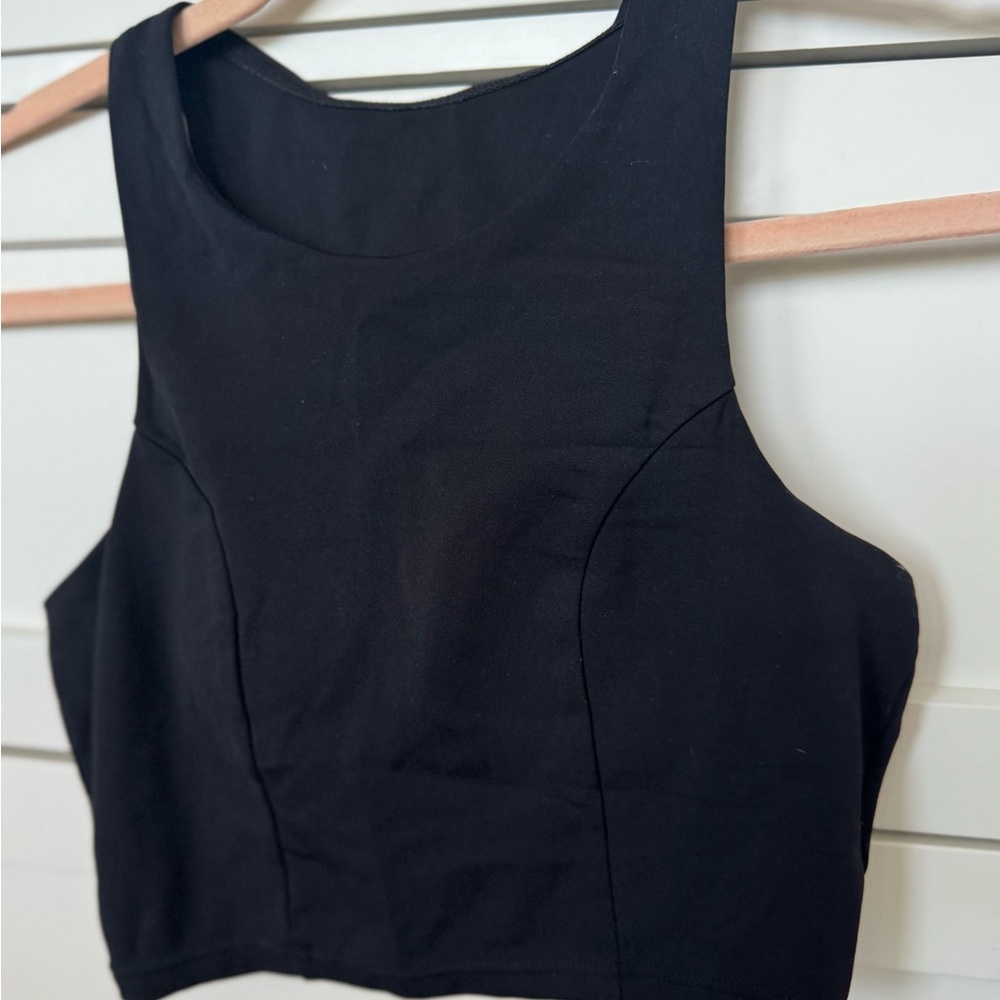 Elegant Black Sleeveless Tank Top